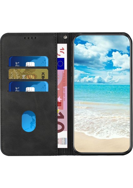Rhombus Baskı Güçlü Mıknatıs Otomatik Kapanış Pu Deri Kılıf Cüzdan Stand Samsung Galaxy A33 5g Için Telefon Kapağı (Yurt Dışından)