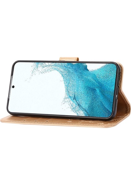 Samsung Galaxy A33 5g Pu Deri Akıllı Telefon Kılıfı Şık Baskı Kelebekleri Cüzdan Anti-Drop Kapağı (Yurt Dışından)
