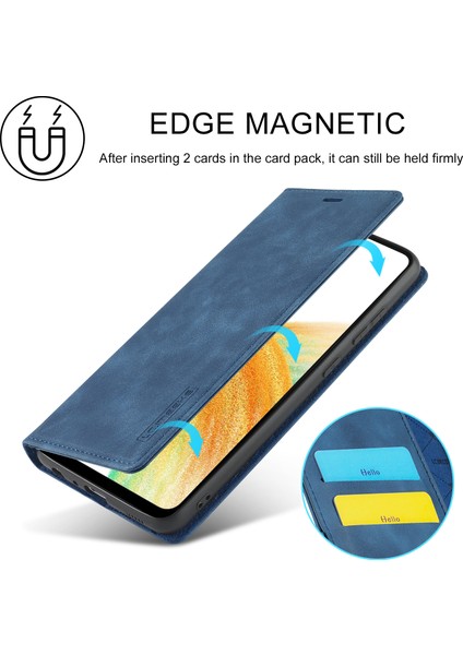Samsung Galaxy A33 5g Için Lc.ımaeke Cüzdan Kılıfı, Katlanır Standı Pu Deri Güçlü Manyetik Eşkelenme Koruyucu Kapak (Yurt Dışından) modelleri