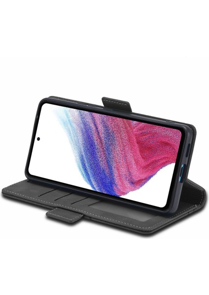 Samsung Galaxy A33 Için Forwenw F3 Serisi 5g 5g Çizik Dirençli Cüzdan Stili Pu Deri Flip Koruyucu Telefon Kabuğu Stand (Yurt Dışından) modelleri