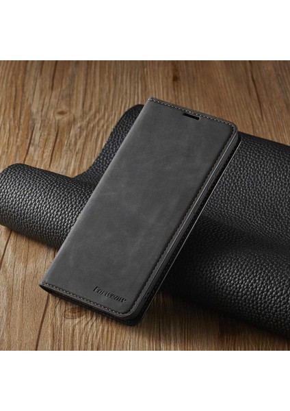 Samsung Galaxy A33 5g Fantasy Serisi Için Forwenw Cilt Touch Skin Shockproof Anti-Cratch Pu Deri Deri Stand Cüzdan Tarzı Telefon Kılıfı (Yurt Dışından)