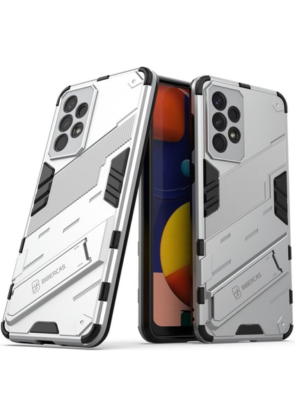 Samsung Galaxy A33 5g Için Shockproof Kickstand Telefon Kasası Tpu + Pc Hybrid Kapak (Yurt Dışından)