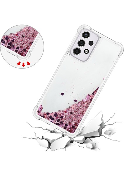 Le1 Serisi Quicksand ve Tpu Koruyucu Kapak Kabuğu Sıkılmayan Kenar Pırıltılı Seralar Samsung Galaxy A33 5g Için Hızlı ve Telefon Kılıfı (Yurt Dışından) fırsatları