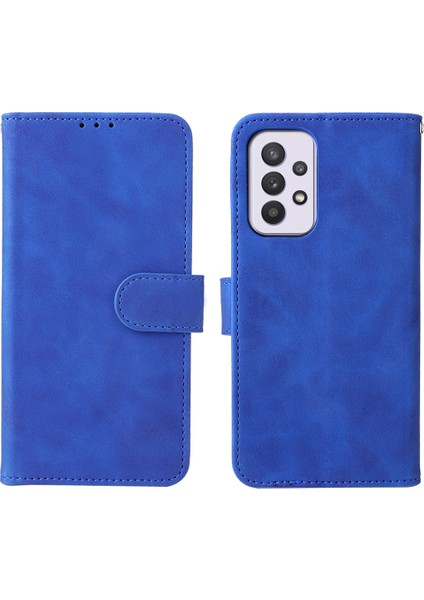 Pu Deri + Tpu Cilt Touch Hissed Hisset Samsung Galaxy A33 5g Için Cüzdan Telefon Kapak Kılıfı (Yurt Dışından)