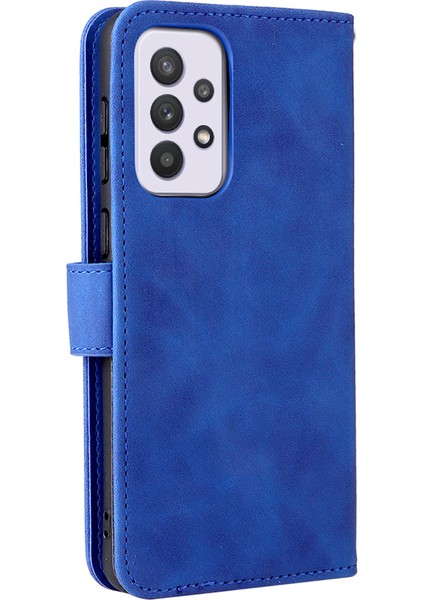 Pu Deri + Tpu Cilt Touch Hissed Hisset Samsung Galaxy A33 5g Için Cüzdan Telefon Kapak Kılıfı (Yurt Dışından) modelleri