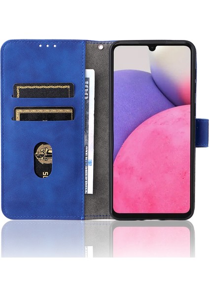 Pu Deri + Tpu Cilt Touch Hissed Hisset Samsung Galaxy A33 5g Için Cüzdan Telefon Kapak Kılıfı (Yurt Dışından) fırsatları