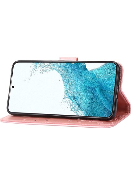 Samsung Galaxy A33 5g Pu Deri Akıllı Telefon Kılıfı Şık Baskı Kelebekleri Cüzdan Anti-Drop Kapağı (Yurt Dışından)