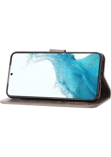 Samsung Galaxy A33 5g Pu Deri Akıllı Telefon Kılıfı Şık Baskı Kelebekleri Cüzdan Anti-Drop Kapağı (Yurt Dışından)