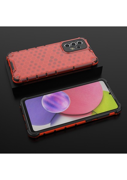 Çok Yönlü Şok Geçirmez Koruma Petek Dokulu Tpu + Pc Telefon Kapağı Samsung Galaxy A33 5g Için Geri Kılıf (Yurt Dışından) indirimleri