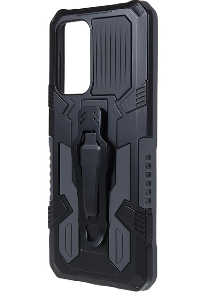 Samsung Galaxy A33 5g Için Mechwarrior Projesi Iyi Korumalı Anti-Fall Anti-Fall Dahili Metal Sac Hibrit Sert Pc Yumuşak Tpu Kılıfı Arka Klip Kickstand (Yurt Dışından) modelleri