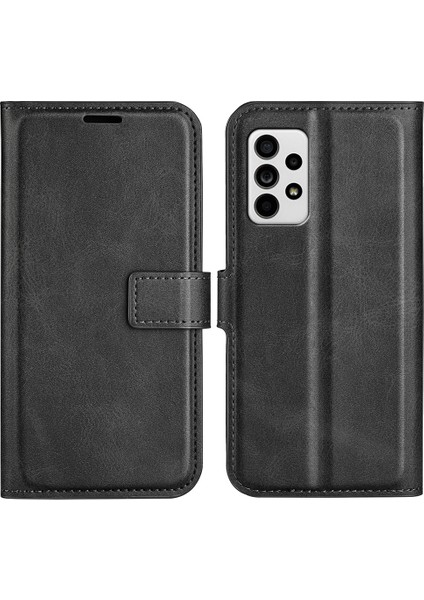Iyi Korumalı Damla Geçirmez Manyetik Toka Cüzdan Standı Pu Deri+Tpu Iç Flip Kapak Samsung Galaxy A33 5g (Yurt Dışından)
