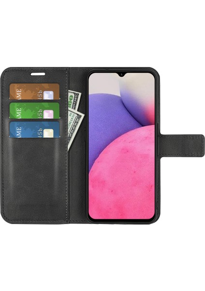 Iyi Korumalı Damla Geçirmez Manyetik Toka Cüzdan Standı Pu Deri+Tpu Iç Flip Kapak Samsung Galaxy A33 5g (Yurt Dışından) fırsatları