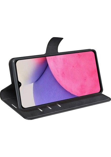 Iyi Korumalı Damla Geçirmez Manyetik Toka Cüzdan Standı Pu Deri+Tpu Iç Flip Kapak Samsung Galaxy A33 5g (Yurt Dışından) indirimleri