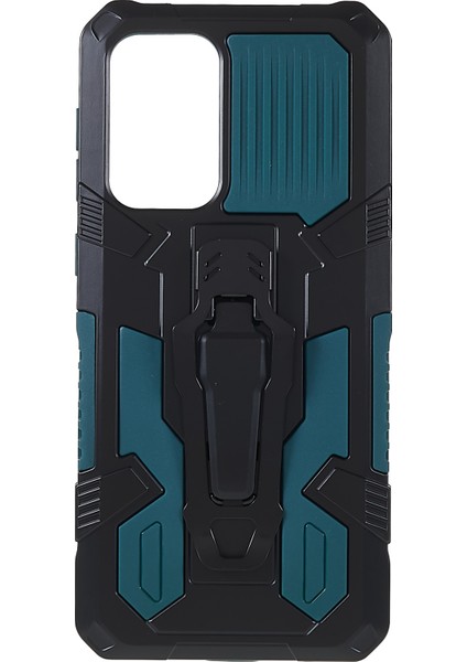 Samsung Galaxy A33 5g Için Mechwarrior Projesi Iyi Korumalı Anti-Fall Anti-Fall Dahili Metal Sac Hibrit Sert Pc Yumuşak Tpu Kılıfı Arka Klip Kickstand (Yurt Dışından)
