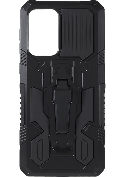 Samsung Galaxy A33 5g Için Mechwarrior Projesi Iyi Korumalı Anti-Fall Anti-Fall Dahili Metal Sac Hibrit Sert Pc Yumuşak Tpu Kılıfı Arka Klip Kickstand (Yurt Dışından)