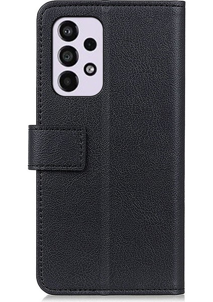 Pu Deri Cüzdan Kılıfı Samsung Galaxy A33 5g Stand ile Folio Şok Geçirmez Kapak (Yurt Dışından) indirimleri