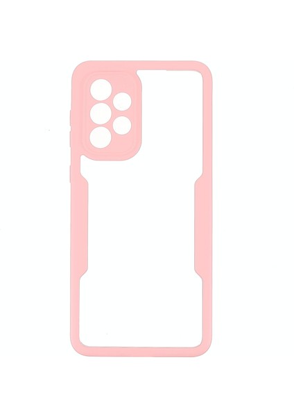 Pet Screen Koruyucusu + Akrilik Arka Panel + Tpu Çerçevesi Samsung Galaxy A33 5g Için 360 Derek Koruma Damla Koruma Kılıfı (Yurt Dışından)