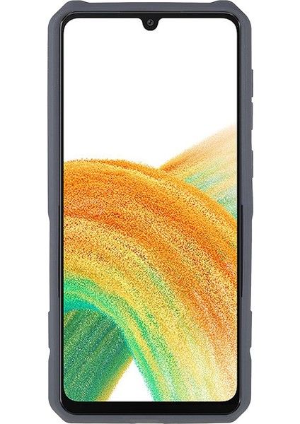 Samsung Galaxy A33 5g Için Mechwarrior Projesi Iyi Korumalı Anti-Fall Anti-Fall Dahili Metal Sac Hibrit Sert Pc Yumuşak Tpu Kılıfı Arka Klip Kickstand (Yurt Dışından) fırsatları