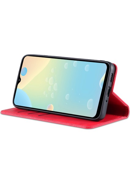 Azns Telefon Çantası Kılıfı Güçlü Manyetik Otomatik Absorbed Kapak Pu Deri Stand Samsung Galaxy A33 5g Için Akıllı Telefon Kılıfı (Yurt Dışından) fırsatları