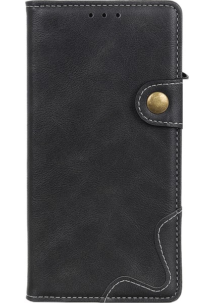Flip Stand Kitap Deri Telefon Kılıfı S-Şekilli Doku Samsung Galaxy A33 5g Için Manyetik Kapatma Cüzdan Kapağı (Yurt Dışından)