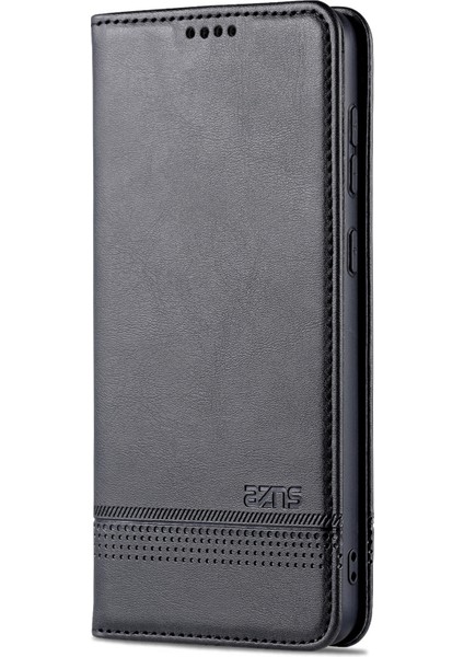Azns Telefon Çantası Kılıfı Güçlü Manyetik Otomatik Absorbed Kapak Pu Deri Stand Samsung Galaxy A33 5g Için Akıllı Telefon Kılıfı (Yurt Dışından) fiyatları