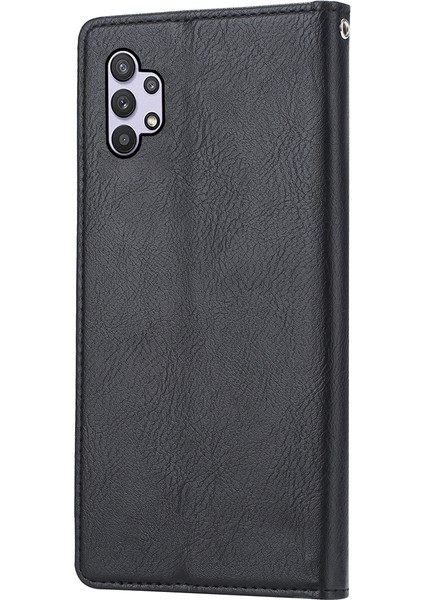 Samsung Galaxy A33 Için 5g Otomatik Absorbed Şok Geçirmez Flip Cüzdan Stand Tasarımı Deri Koruyucu Telefon Kapağı (Yurt Dışından) modelleri
