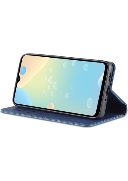 Azns Telefon Çantası Kılıfı Güçlü Manyetik Otomatik Absorbed Kapak Pu Deri Stand Samsung Galaxy A33 5g Için Akıllı Telefon Kılıfı (Yurt Dışından) fırsatları