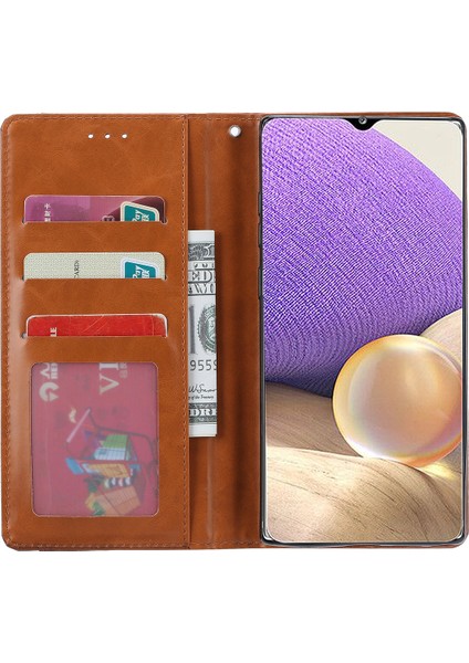 Samsung Galaxy A33 Için 5g Otomatik Absorbed Şok Geçirmez Flip Cüzdan Stand Tasarımı Deri Koruyucu Telefon Kapağı (Yurt Dışından) fırsatları