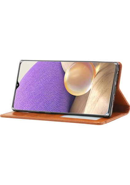 Samsung Galaxy A33 Için 5g Otomatik Absorbed Şok Geçirmez Flip Cüzdan Stand Tasarımı Deri Koruyucu Telefon Kapağı (Yurt Dışından) indirimleri