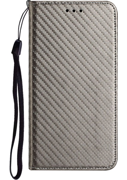 Samsung Galaxy A33 Için 5g Karbon Fiber Doku Pu Deri Deri Stand Cüzdan Kılıfı Manyetik Otomatik Kapanış Telefon Kapağı (Yurt Dışından) fiyatları