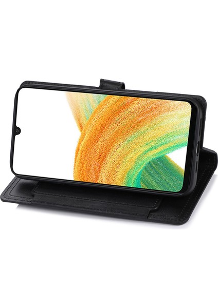 Samsung Galaxy A33 5g Için Tam Koruma Telefon Kılıfı, Fermuarı Cep Cüzdanı Telefon Flip Deri Kapak Kartı Tutucu Manyetik Toka (Yurt Dışından) modelleri