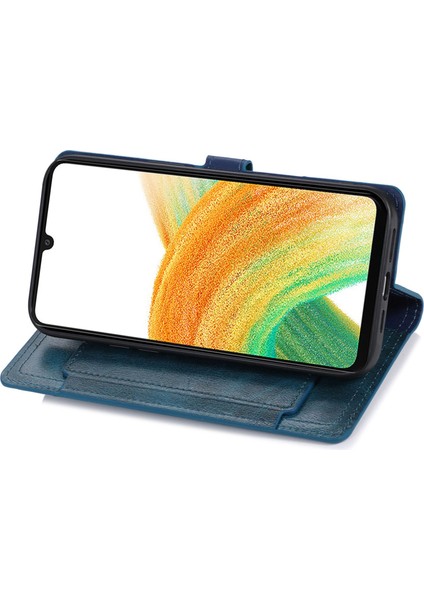 Samsung Galaxy A33 5g Için Tam Koruma Telefon Kılıfı, Fermuarı Cep Cüzdanı Telefon Flip Deri Kapak Kartı Tutucu Manyetik Toka (Yurt Dışından) modelleri