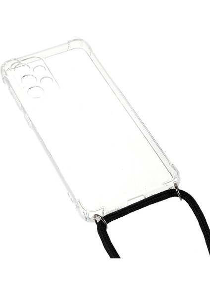 Samsung Galaxy A33 5g Için Dört Köşe Şeffaf Tpu Kapak Telefon Kılıfı Lanyard ile (Yurt Dışından) fiyatları
