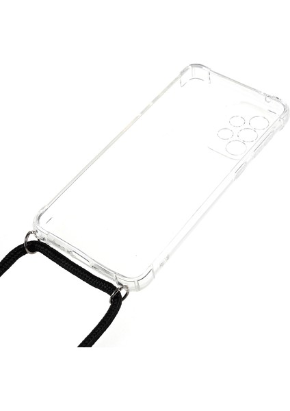 Samsung Galaxy A33 5g Için Dört Köşe Şeffaf Tpu Kapak Telefon Kılıfı Lanyard ile (Yurt Dışından) indirimleri