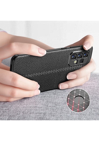 Samsung Galaxy A33 Için Yumuşak Tpu Slim Litchi Doku Karşı Parçalı Koruyucu Telefon Kılıfı (Yurt Dışından) fiyatları