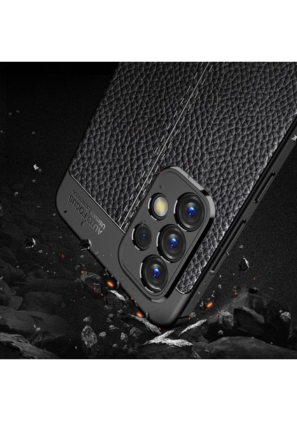 Samsung Galaxy A33 Için Yumuşak Tpu Slim Litchi Doku Karşı Parçalı Koruyucu Telefon Kılıfı (Yurt Dışından) modelleri