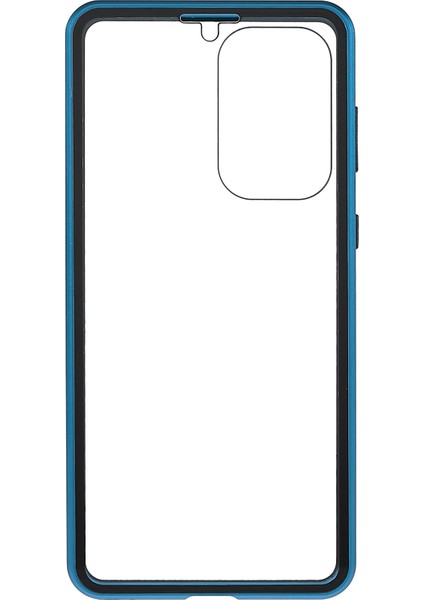 Samsung Galaxy A33 5g Çizgi Anti-Çizelge Metal Tamponu + Çift Taraflı Temperli Cam Manyetik Kabuk 360 Derece Koruyucu Telefon Kapağı (Yurt Dışından) fırsatları