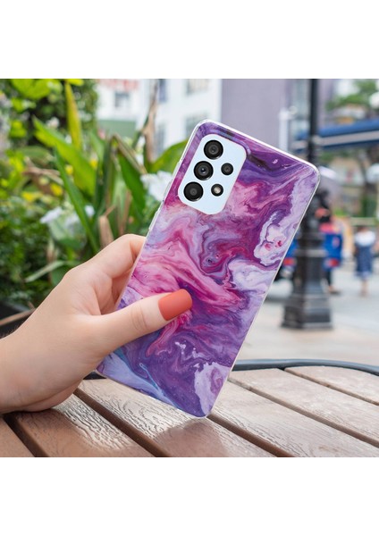 Samsung Galaxy A33 5g Için Anti-Çizelge Esnek Tpu Kılıfı, Imd Mermer Deseni Uygulama Telefon Kapağı (Yurt Dışından) fırsatları