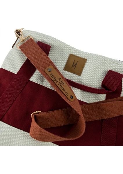 Omuz Çantaları Için Isminize Özel Kiremit Omuz Askısı 120 Cm, El Yapımı Hediye Kişiselleştirilebilir Askı fiyatları