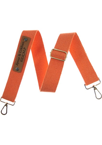 Omuz Çantaları Için Isminize Özel Mercan Omuz Askısı 120 Cm, El Yapımı Hediye Kişiselleştirilebilir Askı