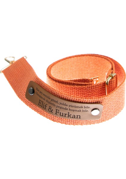 Omuz Çantaları Için Isminize Özel Mercan Omuz Askısı 120 Cm, El Yapımı Hediye Kişiselleştirilebilir Askı modelleri