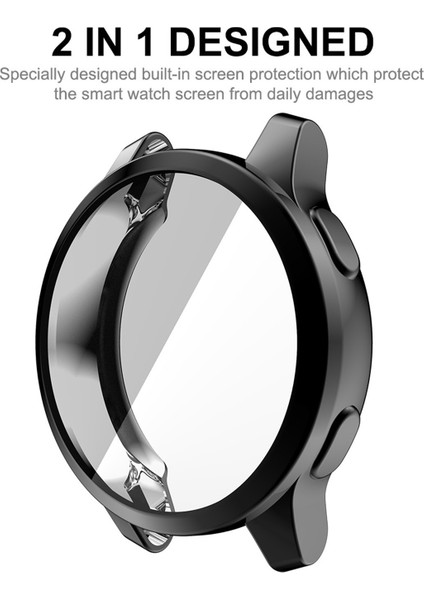 Garmin Venu 2s 40MM / Vivoactive 4s 40MM Koruyucu Kılıf Için Siyah (Yurt Dışından)