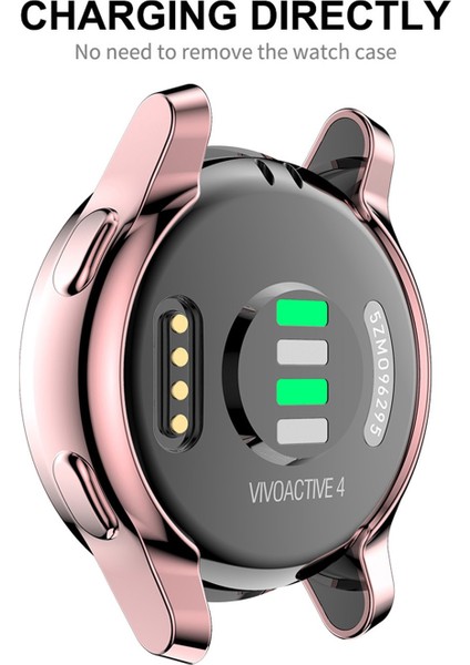 Garmin Venu 2s 40MM / Vivoactive 4s 40MM Koruyucu Kılıf Için Pembe (Yurt Dışından) modelleri
