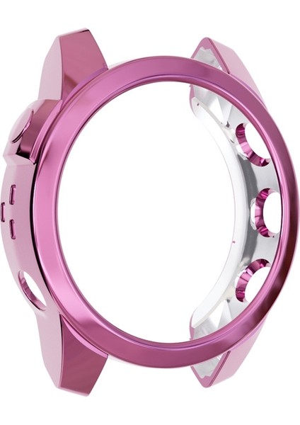 Garmin Epix Için Yarım Paket Tpu Kılıf Pembe (Yurt Dışından)