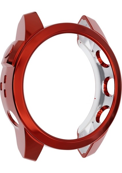 Garmin Epix Için Yarım Paket Tpu Kılıf Kırmızı (Yurt Dışından)