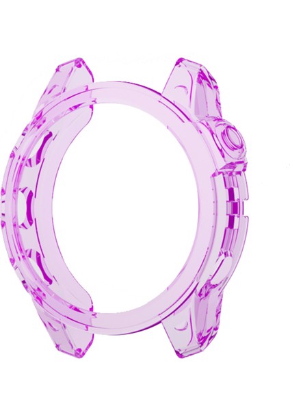 Garmin Epix Için Yarım Paket Tpu Kılıf Şeffaf Mor (Yurt Dışından) fiyatları