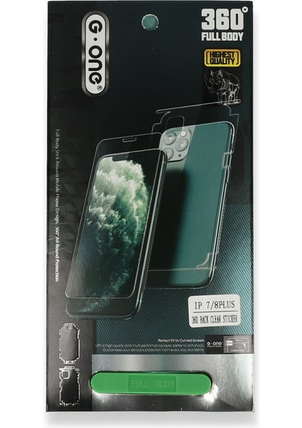 iPhone 13 Pro Max 360 Full Body Arka Koruyucu