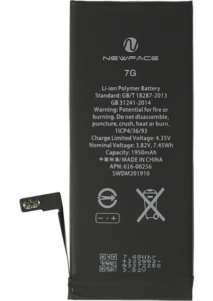 iPhone 7 Uyumlu Batarya (1960MAH)