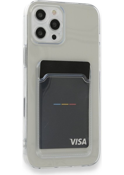 iPhone 12 Pro Max Kılıf Kart Silikon