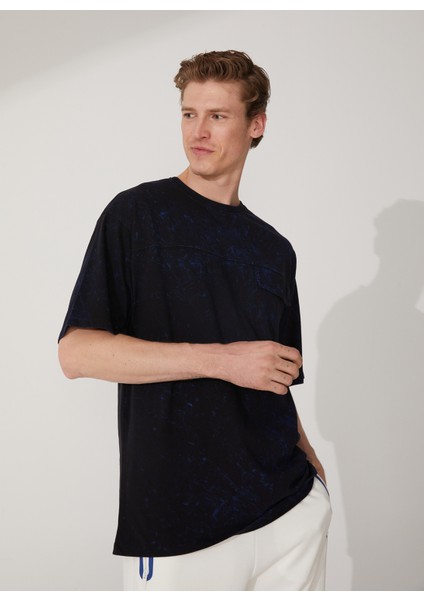 T-Shirt, S, Lacivert